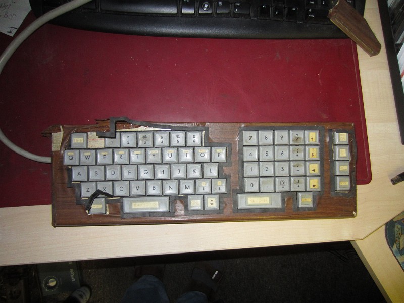 IMG_6127.JPG - My first and one PC 1500 keyboard. Cost: ca. 120 DM 